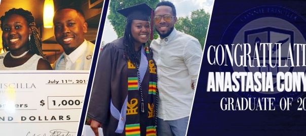 Congratulations to Anastasia Conyers Graduate of 2019